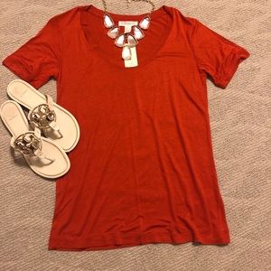 NWT Forever 21 Orange Knit Shirt